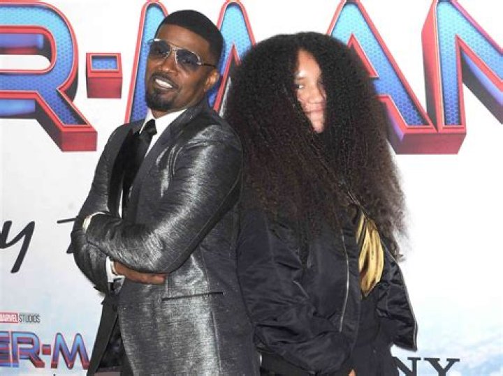 JAMIE FOXX HAS SUPPORT OF DAUGHTERS AT ‘SPIDER-MAN’ PREMIERE