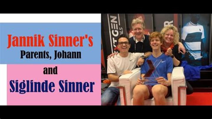 Jannik Sinner Parents: Hanspeter Sinner, Siglinde Sinner