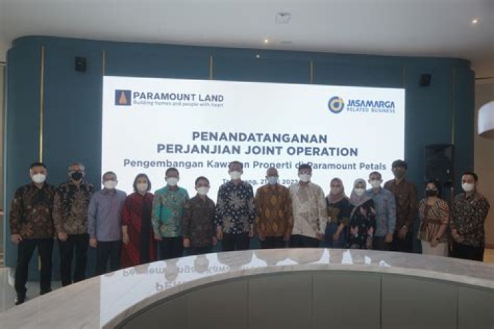 Jasa Marga Gandeng Paramount Land Kembangkan Properti di Paramount Petals