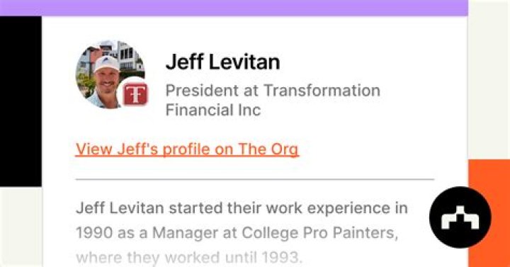 Jeff Levitan Net Worth | Bio, Family, Address, Career