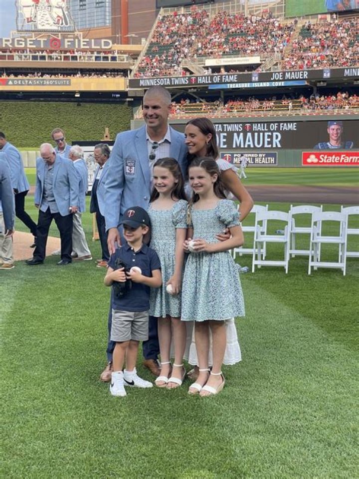 Joe Mauer and Maddie Bisanz activity