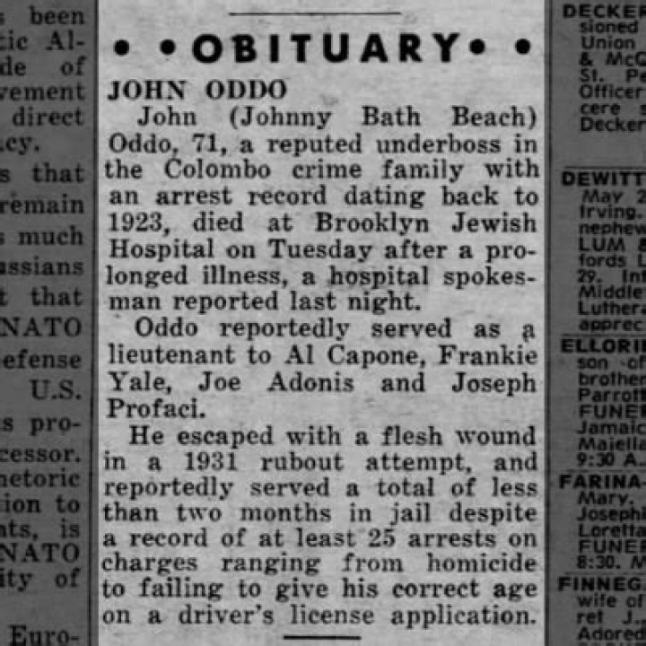 John Oddo Obituary Seymour CT, Learn More About John Oddo Death