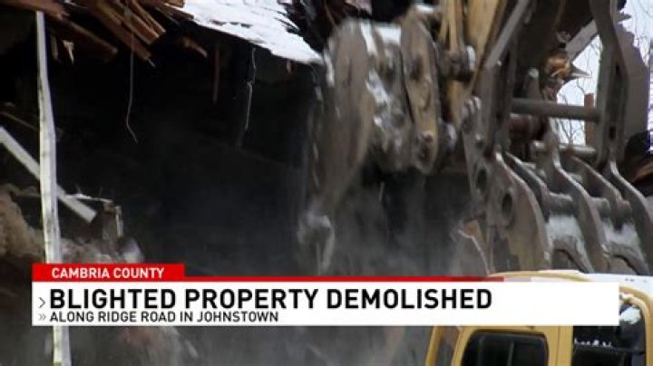 Johnstown Redevelopment Authority continues demolition of blighted properties