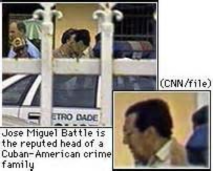 	Jose Miguel Battle Sr., reputed mobster	