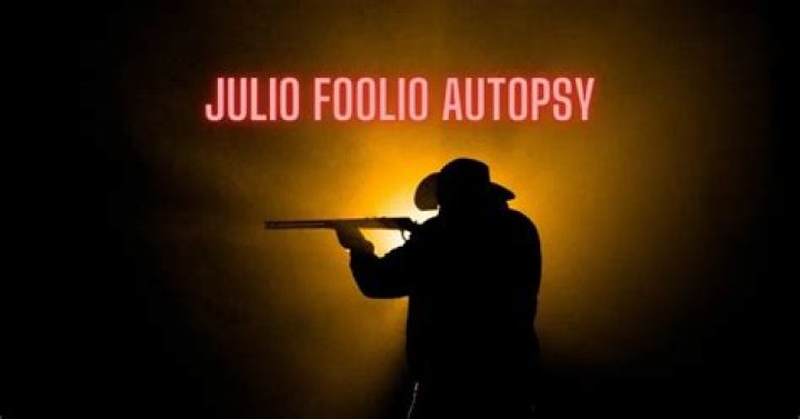 Julio Foolio Autopsy Picture: Understanding The Impact And Controversy