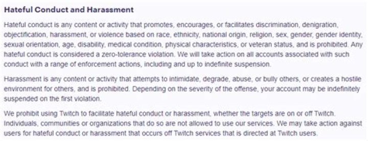 Kaceytron banned on Twitch over 
