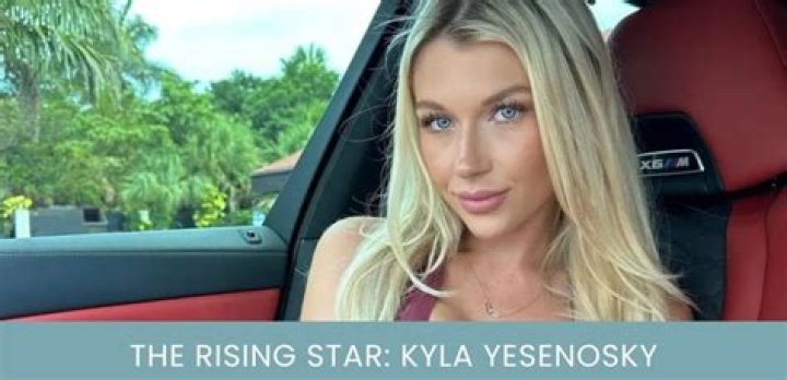 Kyla Yesenoski: A Rising Star In The Digital World