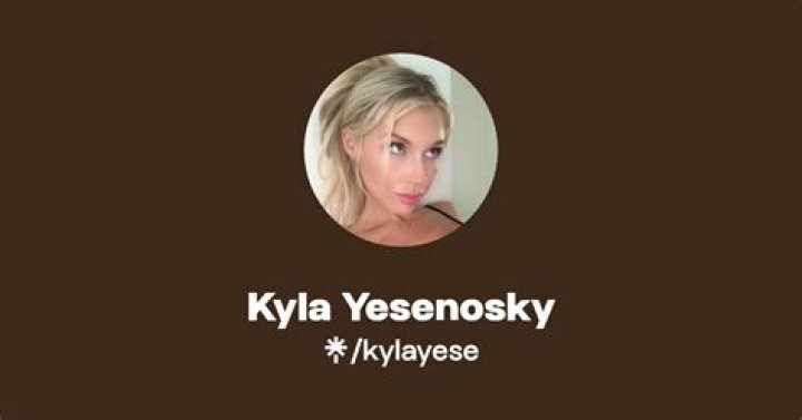 Kyla Yesenosky OnlyFans Leaked: Everything You Need To Know