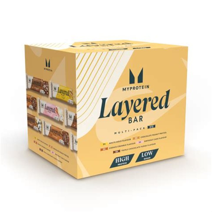Layered Protein Bar | Protein Bars