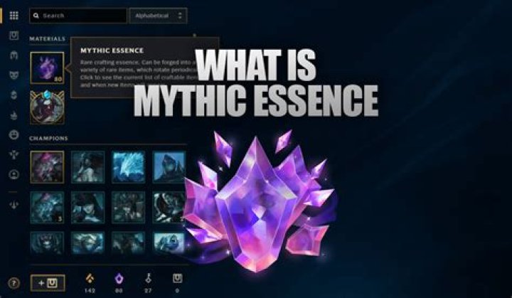 League of Legends Mythic Essence Explained