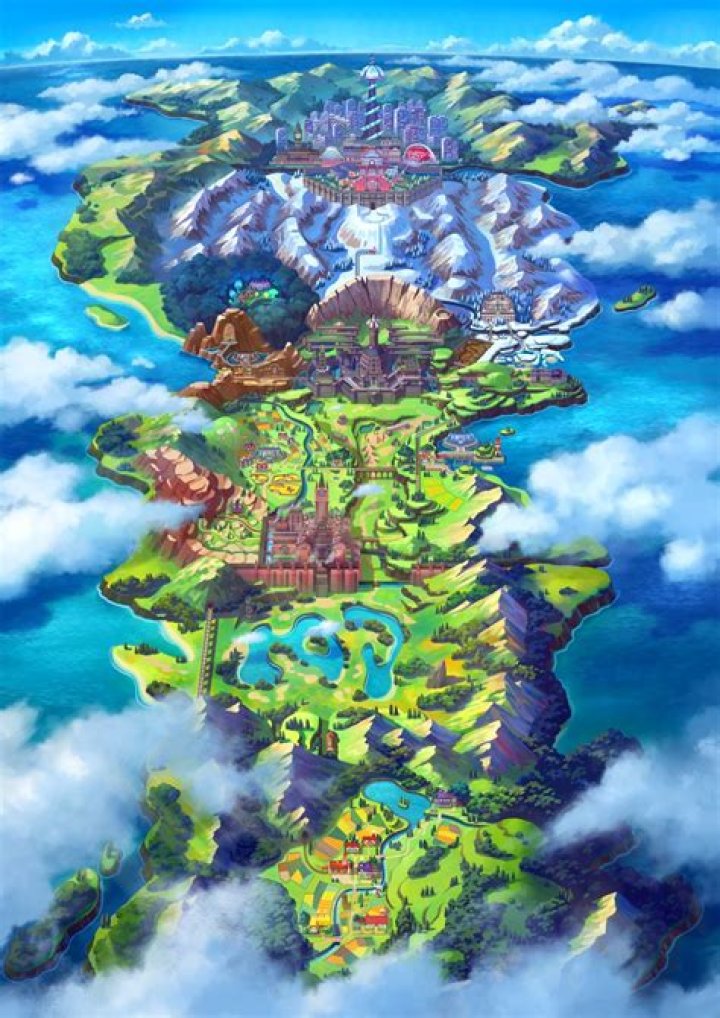 Leak reveals where Pokemon Sword and Shield's Galar region actually is