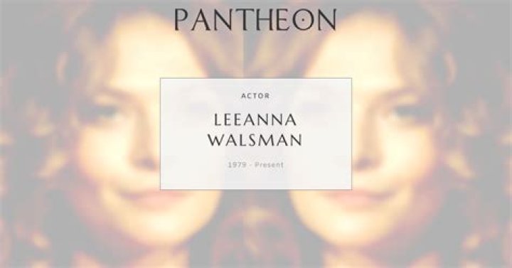 Leeanna Walsman Biography