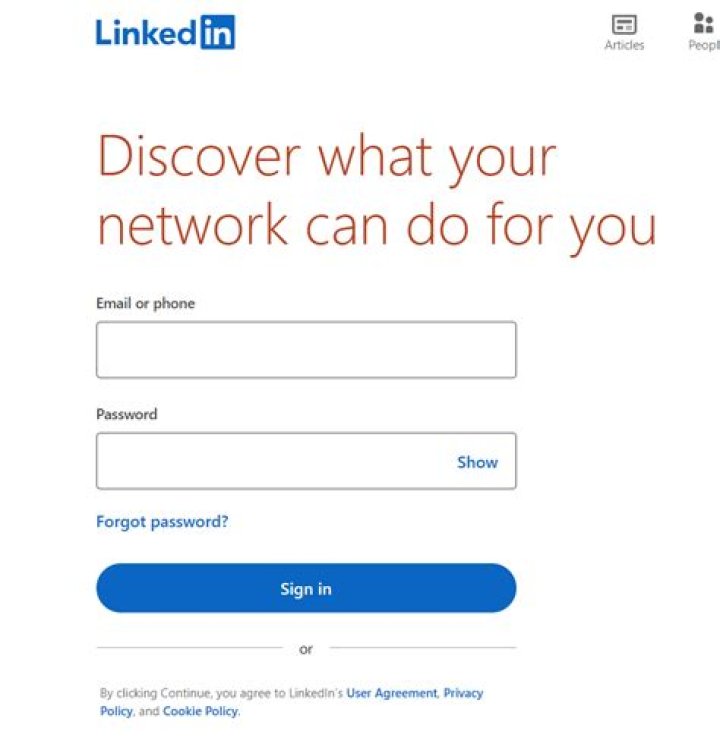 linkedin.com login safely, analysis & comments