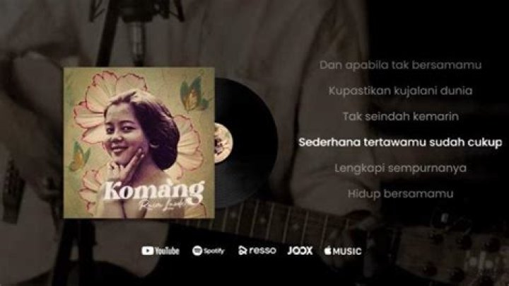 Lirik dan Chord Lagu Komang dari Raim Laode, Trending di TikTok