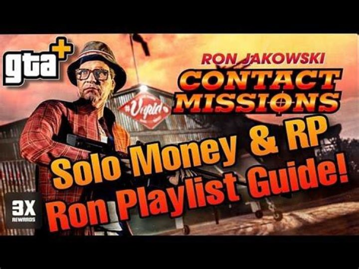 List of all Ron Contact Missions in GTA Online