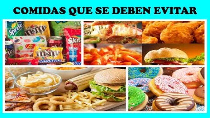 los alimentos que hay que consumir y los que debes evitar