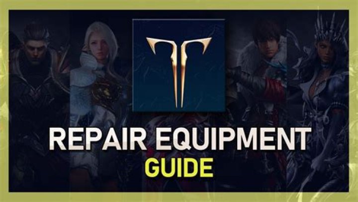 Lost Ark: How to Repair Weapons & Equipment