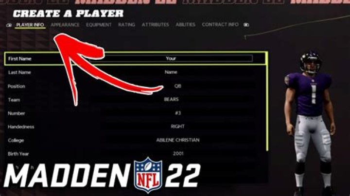 Madden 22: How to Create a Player