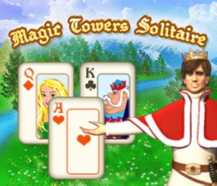 Magic Towers Solitaire (Three Towers or Tri Towers Solitaire)