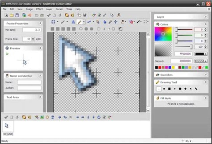 Make Yourself A Custom Mouse Cursor with RealWorld Cursor Editor