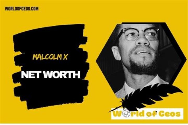 Malcolm X Net Worth 2024