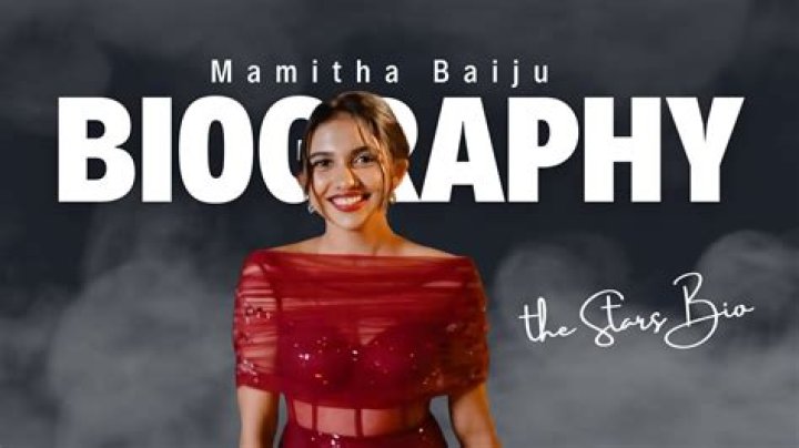 Mamitha Baiju Old Photos: A Journey Through Time
