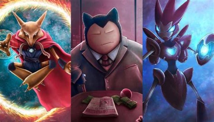 Marvel x Pokemon Crossover Fan Art Includes Kingpin Snorlax, Dr. Strange Alakazam, & More