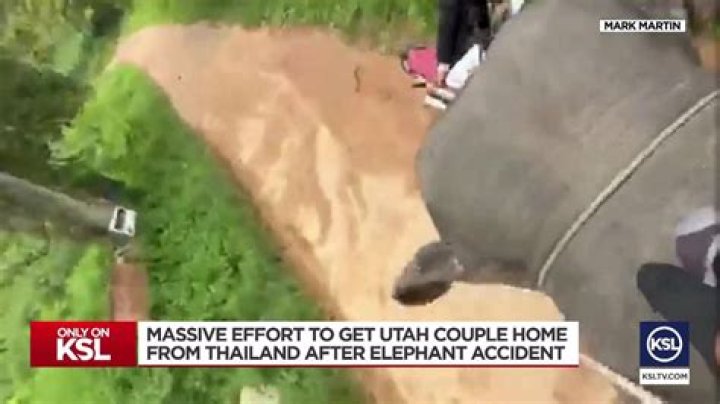Massive effort brought Utah couple home from Thailand after elephant accident