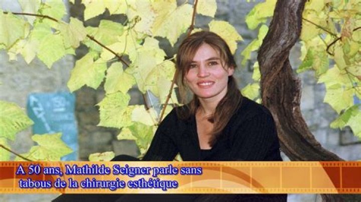 Mathilde Seigner Chirurgie