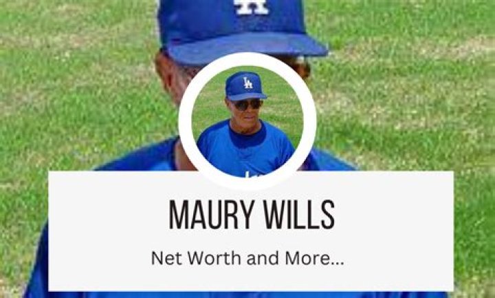 Maury Wills Net Worth 2024 [Analysis]