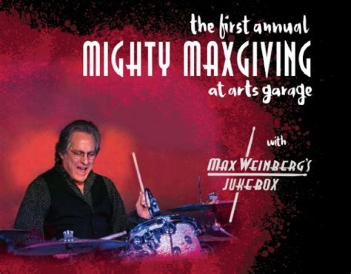 	Max Weinberg sets inaugural Mighty Maxgiving at Art Garage in Delray Beach	
