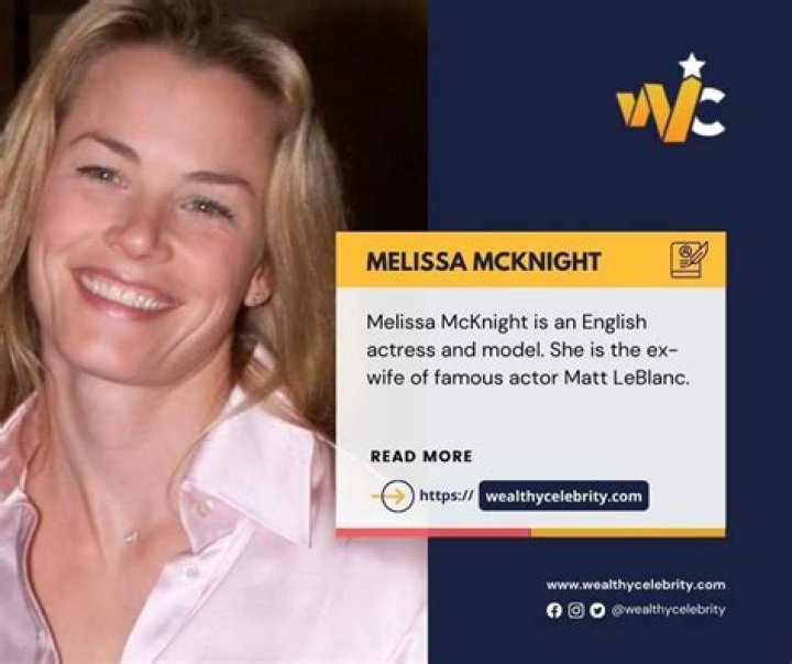 Melissa McKnight: The Life And Career Of A Multi-Talented Star