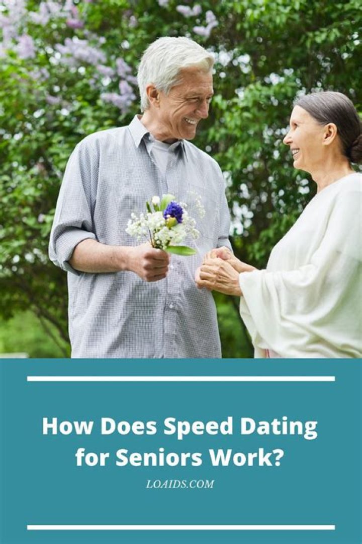 	Men needed for Senior Speed Dating	