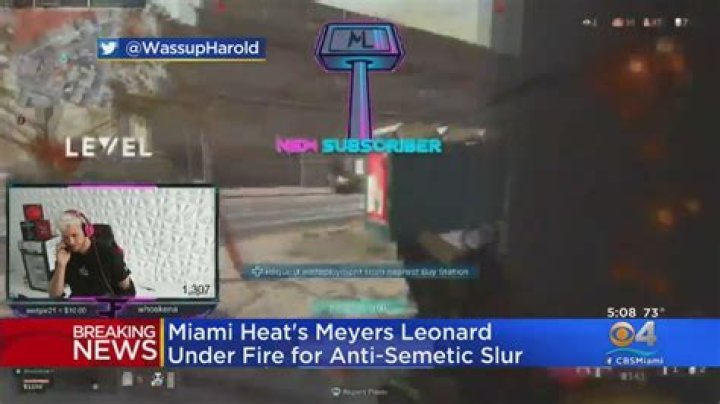 Meyers Leonard Uses Anti-Semitic Slur During Twitch Stream, Reportedly Loses Gaming Sponsorship