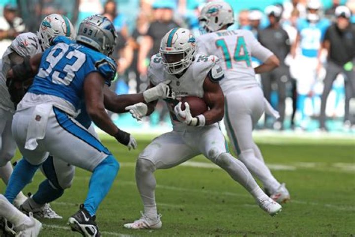 
Miami Dolphins |	Miami Dolphins’ run game could finally be complete vs. Washington	