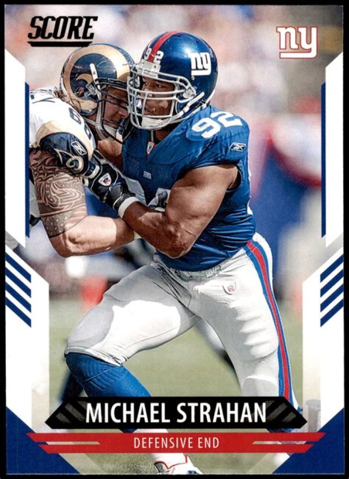 Michael Strahan Football Pictures