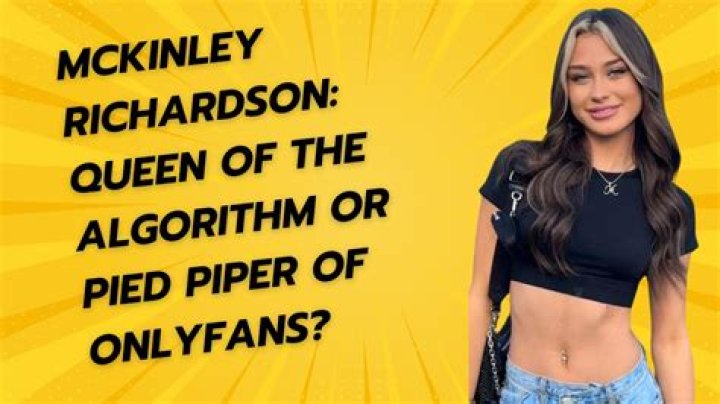 Mickinley Richardson Leaked: A Comprehensive Overview Of The Controversy