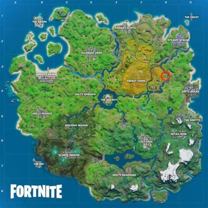 Midas' Golden Llama Location in Fortnite