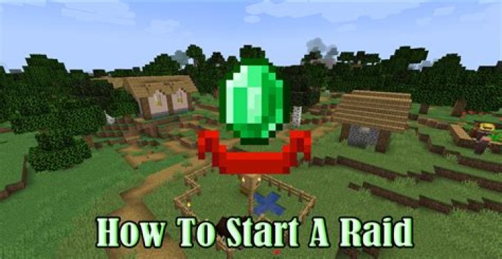 Minecraft: How to Start a Raid (Version 1.14)