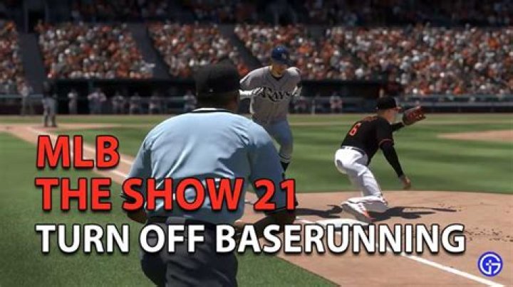 MLB The Show 21: How to Turn Off Baserunning