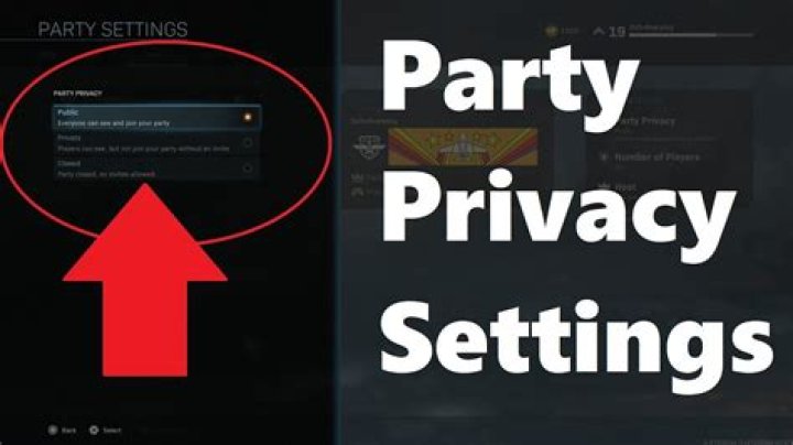 Modern Warfare: How to Change Party Privacy Settings