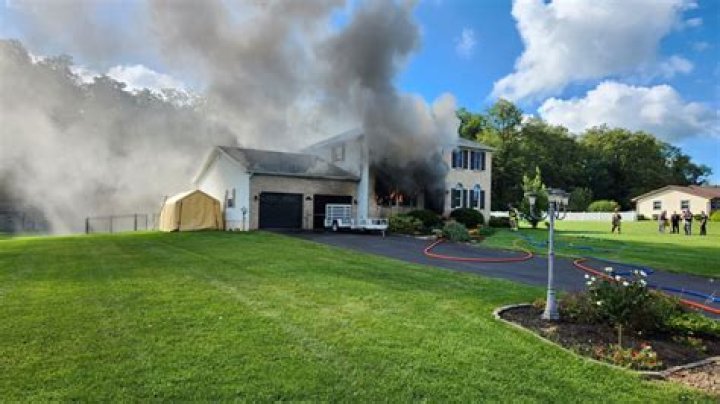 Morning fire damages Spring Township home, pet killed