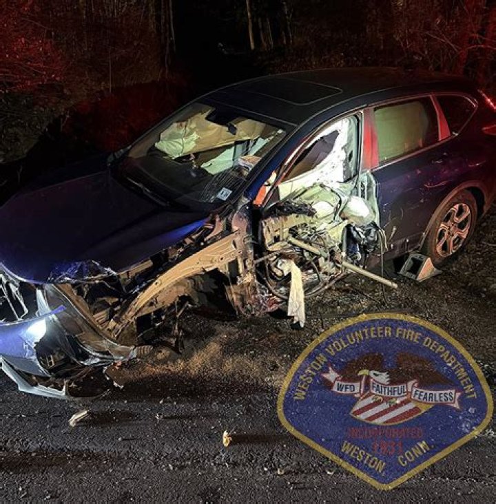 	Motorcyclist severely injured in late-night Weston crash	