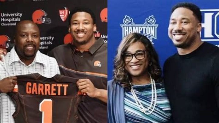 Myles Garrett Parents: Lawrence Garrett, Audrey Garrett