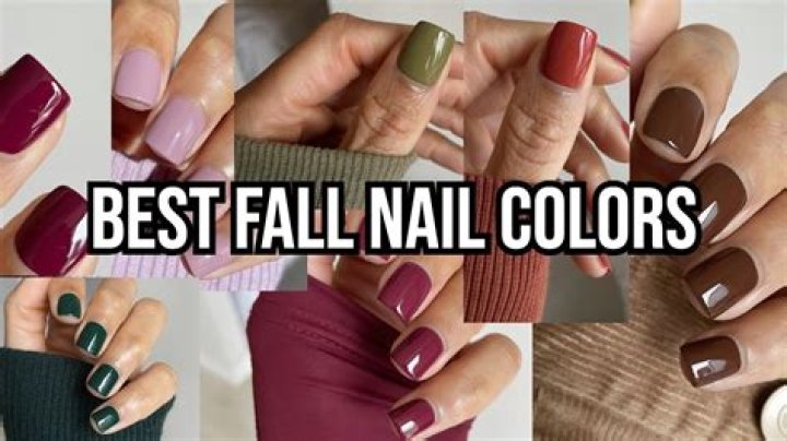 Nail Polish Trends For Fall: Colors That Capture The Season's Essence
