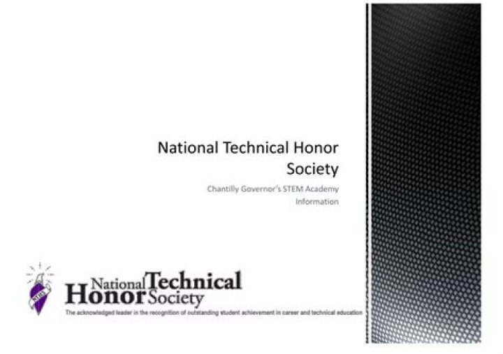 National Technical Honor Society | Education
