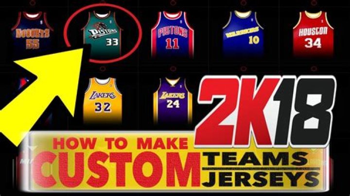 NBA 2K18: How to Create a Team