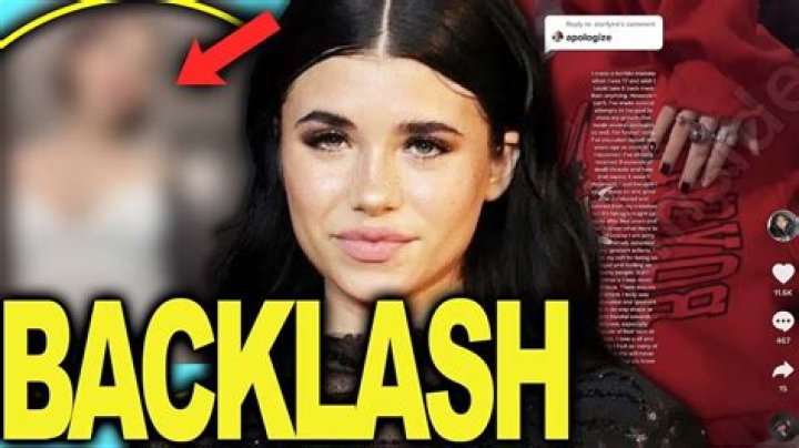 Nessa Barrett apologizes after backlash over 