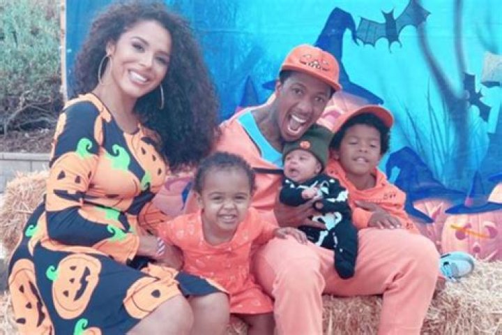 NICK CANNON’S KIDS BY ABBY DE LA ROSA AND BRITTANY BELL VISIT THE PUMPKIN PATCH