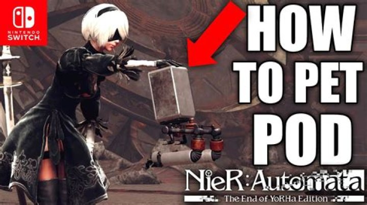 NieR: Automata – How to Pet the Robot Pod